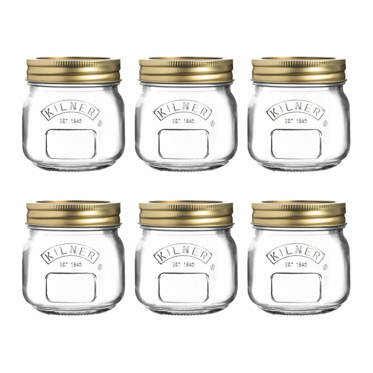 Kilner Canning Jars (Set Of 6) | 8.5oz 3 Kilner Canning Jars (Set Of 6) | 8.5oz