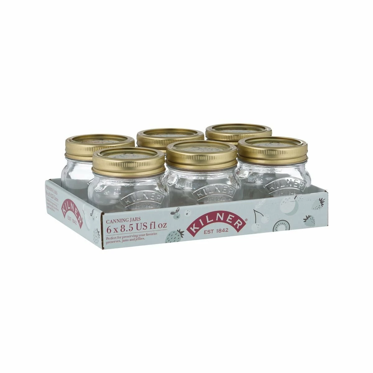 Kilner Canning Jars (Set Of 6) | 8.5oz 4 Kilner Canning Jars (Set Of 6) | 8.5oz - Image 2
