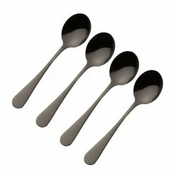 Viners Select 4-Piece Tea Spoon Set | Grey
