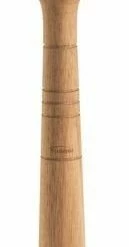 Trudeau Cocktail Muddler With Leather Strap | Acacia Wood