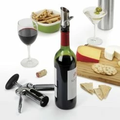 OXO SteeL Corkscrew -Le Creuset shop 1058011 5 steel winged corkscrew