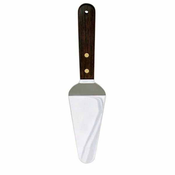 Norpro Stainless Steel Pie/Cake Server With Wood Handle - Image 2