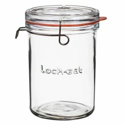 Luigi Bormioli Lock-Eat 3-Piece Frigo Jar Set -Le Creuset shop 12400.01 3pc frigojarset foodjarxl1 lockeat 1800x1800