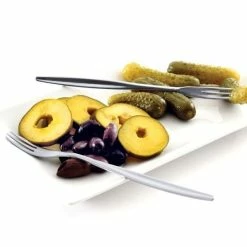 Norpro Stainless Steel Pickle Forks | Set Of 2 -Le Creuset shop 1366 wpickleplatew