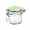 Bormioli Rocco 6.75oz Swing Top Fido Jar | Green Top 1 Bormioli Rocco 6.75oz Swing Top Fido Jar | Green Top -Le Creuset shop 141360mrg121314
