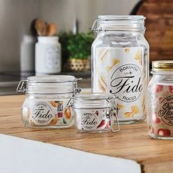 Bormioli Rocco 0.5L Swing Top Fido Canning Jar 14 Bormioli Rocco 0.5L Swing Top Fido Canning Jar -Le Creuset shop 149210mrg121990 6