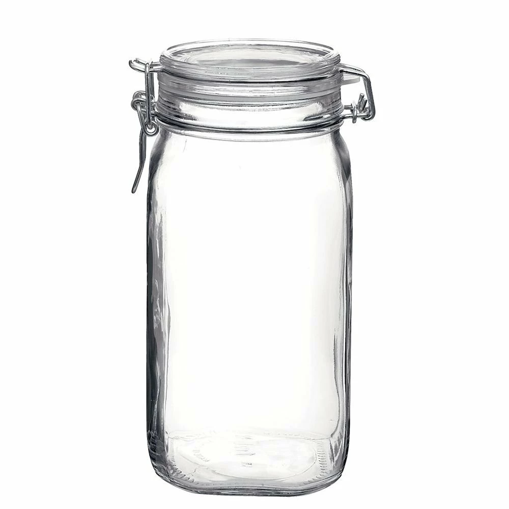 Bormioli Rocco 1.5L Swing Top Fido Canning Jars | 6-pack 4 Bormioli Rocco 1.5L Swing Top Fido Canning Jars | 6-pack - Image 2