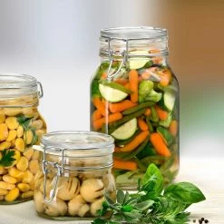 Bormioli Rocco 1.5L Swing Top Fido Canning Jar 16 Bormioli Rocco 1.5L Swing Top Fido Canning Jar -Le Creuset shop 149230mrg121990 4