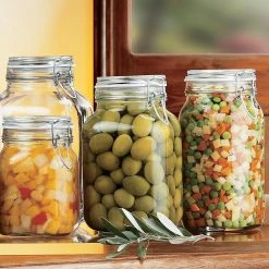 Bormioli Rocco 2L Swing Top Fido Canning Jar -Le Creuset shop 149240mrf121990 4
