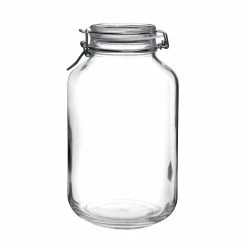 Bormioli Rocco 4L Swing Top Fido Glass Jar