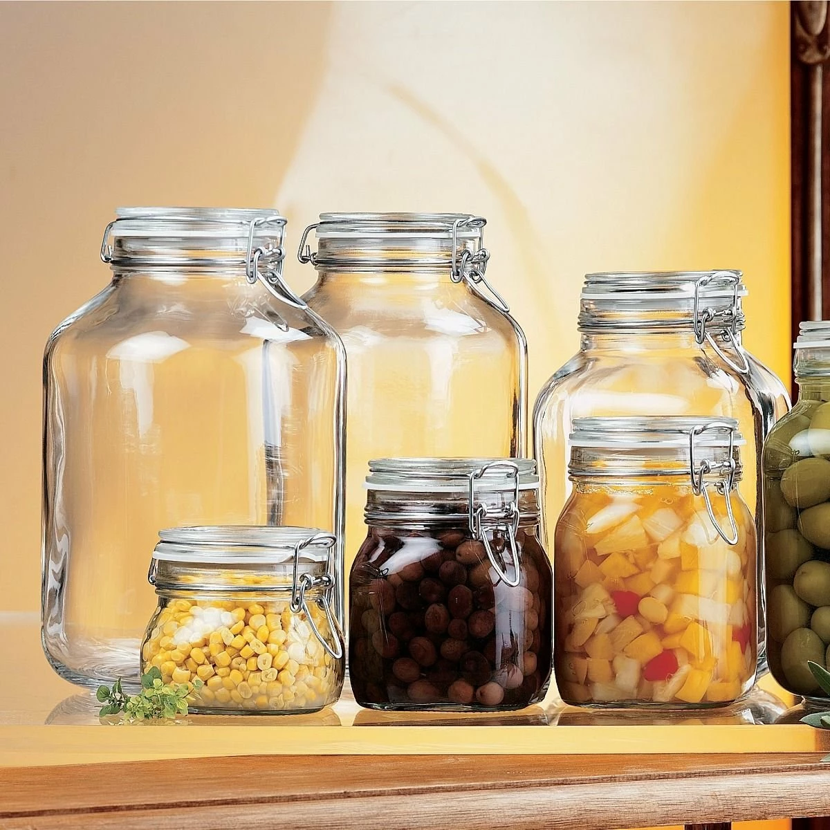 Bormioli Rocco 4L Swing Top Fido Glass Jar 5 Bormioli Rocco 4L Swing Top Fido Glass Jar - Image 3