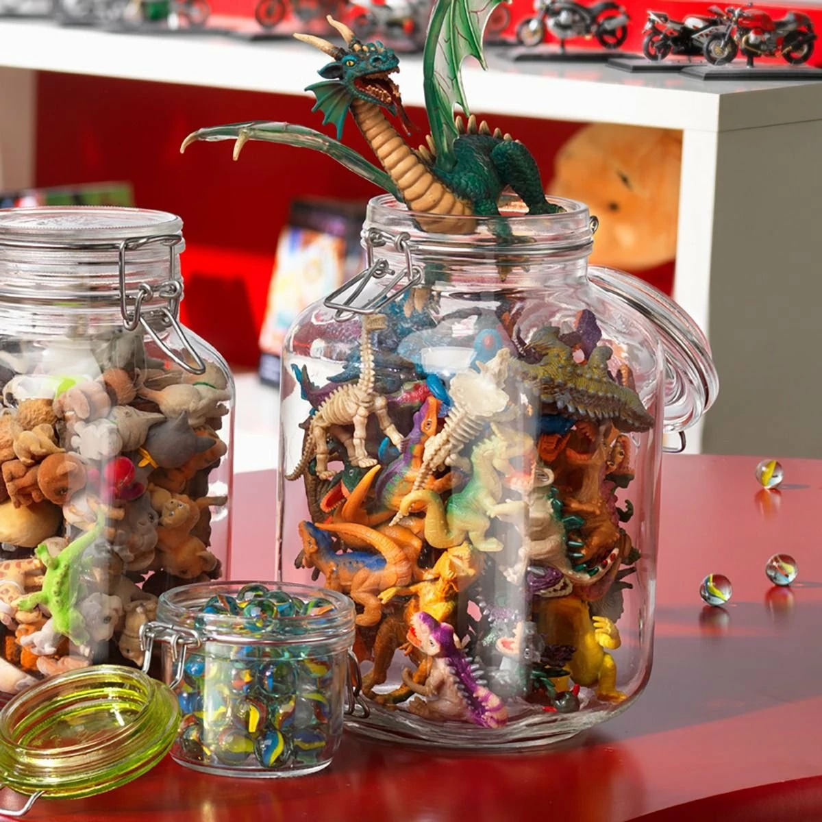 Bormioli Rocco 4L Swing Top Fido Glass Jar 6 Bormioli Rocco 4L Swing Top Fido Glass Jar - Image 4