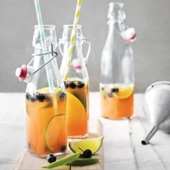 Bormioli Rocco 8.5oz Swing Top Glass Bottle -Le Creuset shop 314730mcd121990 2