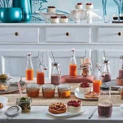 Bormioli Rocco 8.5oz Swing Top Glass Bottle -Le Creuset shop 314730mcd121990 8