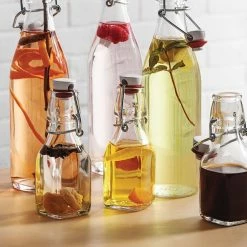 Bormioli Rocco 4.25oz Swing Top Bottle -Le Creuset shop 314733mb4321990 1