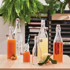 Bormioli Rocco 4.25oz Swing Top Bottle -Le Creuset shop 314733mb4321990 2