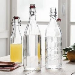 Bormioli Rocco 17oz Swing Top Glass Bottle -Le Creuset shop 314740mcd121990 5