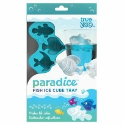 True Brands Fish Silicone Ice Cube Tray -Le Creuset shop 3329 silicone true fabrications fish ice cube tray
