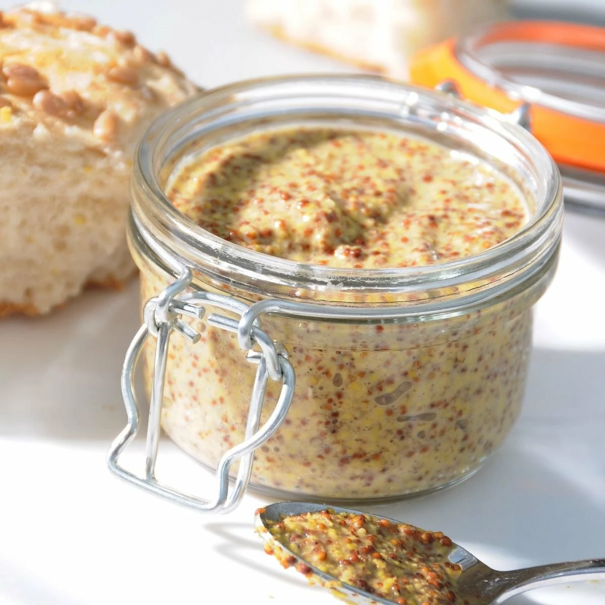 Kilner Swing Top Round Glass Jar | 4 Oz 5 Kilner Swing Top Round Glass Jar | 4 Oz - Image 3