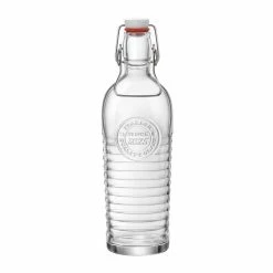 Bormioli Rocco Officina 1825 Clear Bottle With Swing Top - 33.75 Oz
