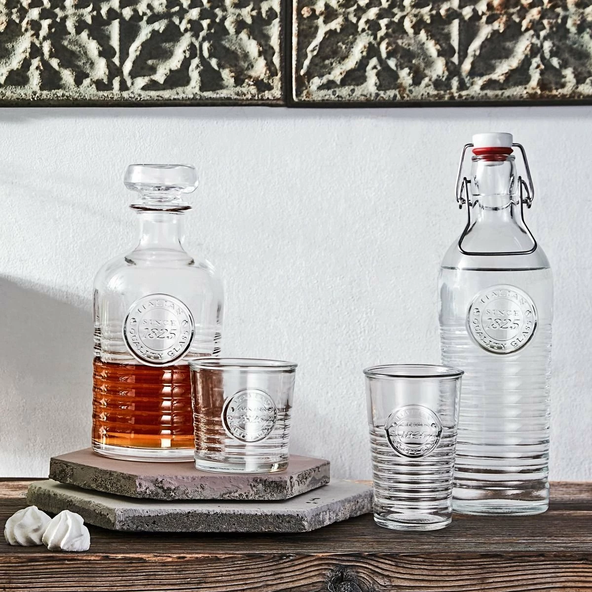 Bormioli Rocco Officina 1825 Clear Bottle With Swing Top - 33.75 Oz 7 Bormioli Rocco Officina 1825 Clear Bottle With Swing Top - 33.75 Oz - Image 5