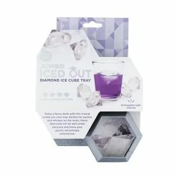 True Brands Jumbo Diamond Ice Cube Tray -Le Creuset shop 5726 true true brands jumbo diamond ice cube tray 3