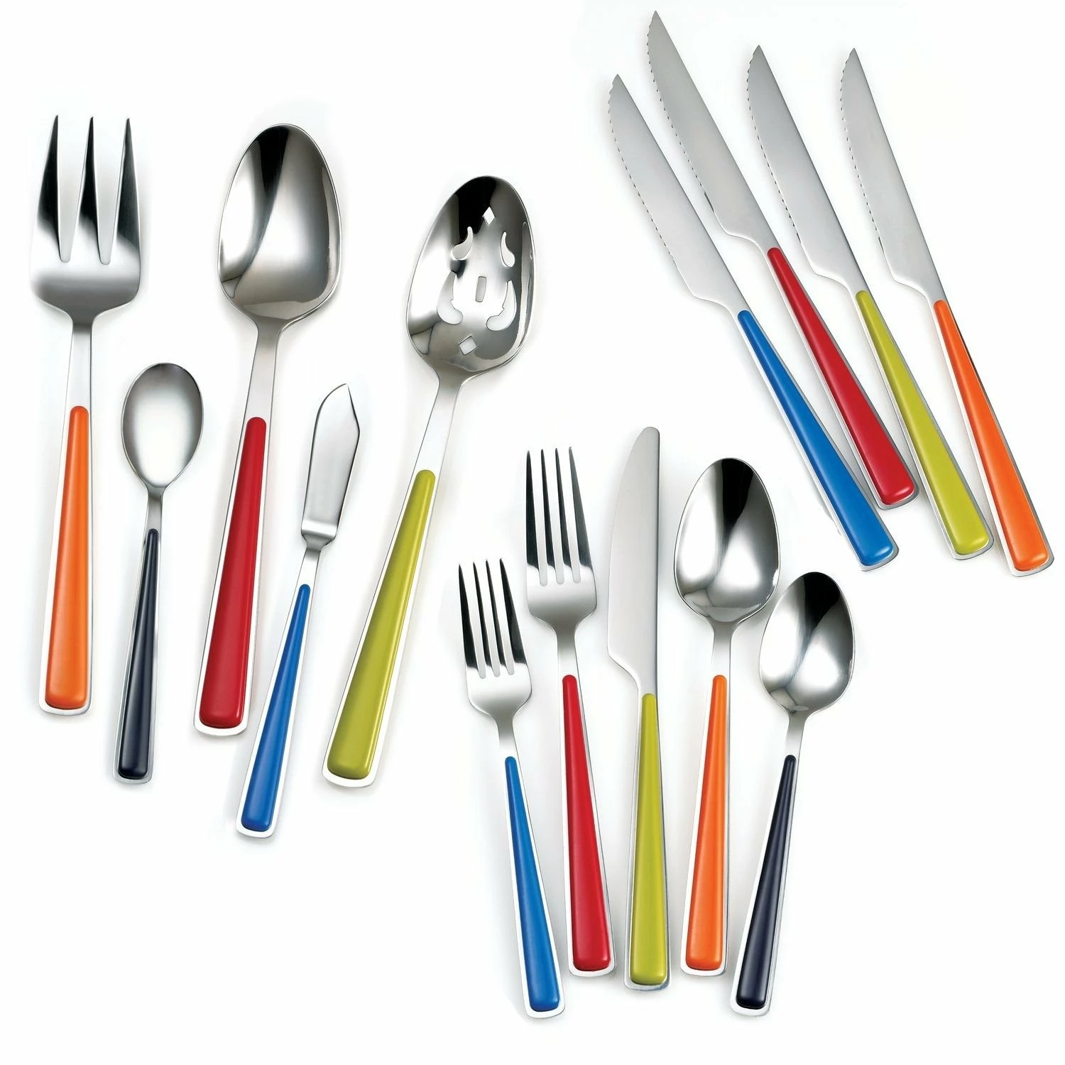 Fiesta® Flatware & Serving Set | 53 Pieces 3 Fiesta® Flatware & Serving Set | 53 Pieces