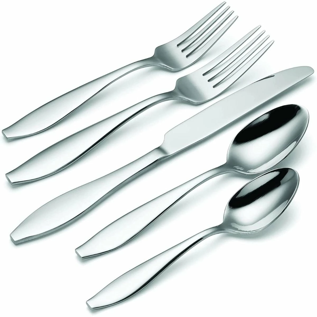 Oneida 18/0 Stainless Steel 65-Piece Flatware Set | Comet 4 Oneida 18/0 Stainless Steel 65-Piece Flatware Set | Comet - Image 2