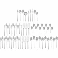 Villeroy & Boch 64-Piece Stainless Steel Flatware & Serving Set | New Wave -Le Creuset shop 71hff5aa js. ac sx679