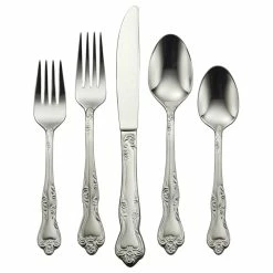 Oneida 18/0 Stainless Steel 45-Piece Flatware Set | Azalea