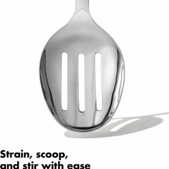OXO Steel Slotted Spoon -Le Creuset shop 71woi9qno9l. ac sl1500