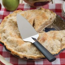 Rada Cutlery Serrated Pie Server | Black -Le Creuset shop 812uysrdjal. ac sl1100