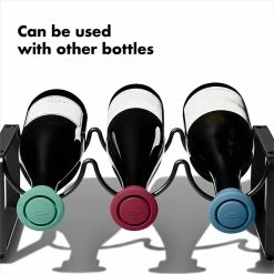 OXO Good Grips Silicone Wine Stoppers | Set Of 3 -Le Creuset shop 81emxn5iv6l. ac sl1500