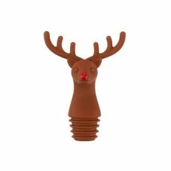 True Brands Reindeer Bottle Stopper