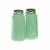 Mosser Glass Panel Salt And Pepper Shakers | Jade -Le Creuset shop 930j