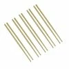 Harold Import Company 9" Stainless Steel Chopsticks (5 Pairs) | Gold