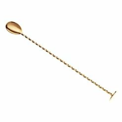 Mercer Barfly Deluxe Set | Gold Plated -Le Creuset shop bar spoon muddled end delux gold