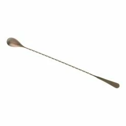 Mercer Barfly 13.2" Japanese-Style Bar Spoon | Antique Copper