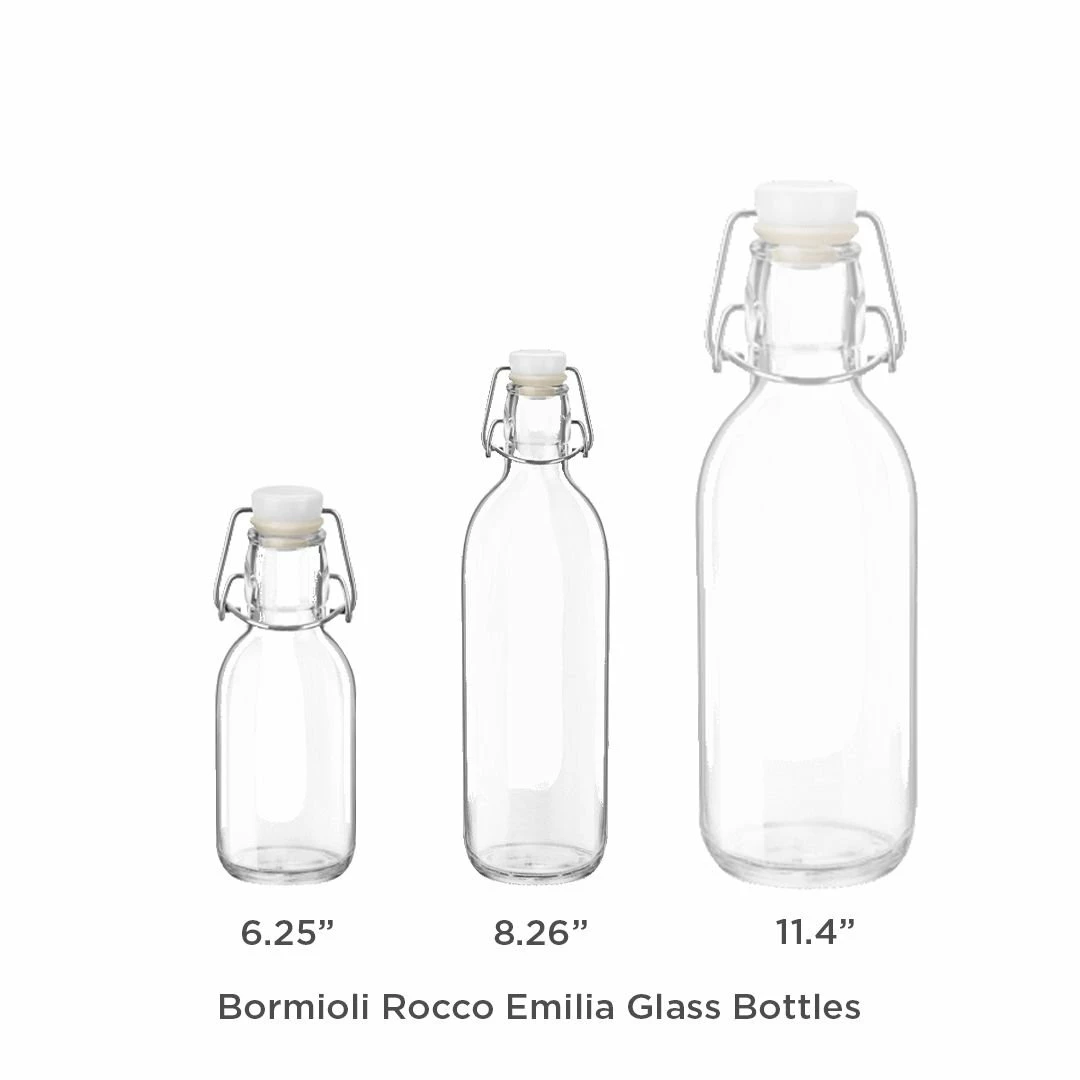 Bormioli Rocco 33.75oz Emilia Glass Bottle 5 Bormioli Rocco 33.75oz Emilia Glass Bottle - Image 3