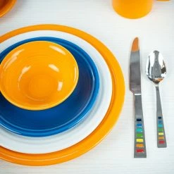 Fiesta® 5-Piece Hostess Set | Celebration -Le Creuset shop butterscotch squares product photos 2 1