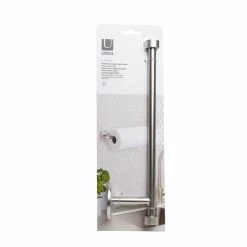 Umbra Cappa Wall Mounted Paper Towel Holder | Nickel -Le Creuset shop cappa15