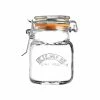 Kilner Swing Top Square Glass Spice Jar | 2.3oz -Le Creuset shop cliptop1