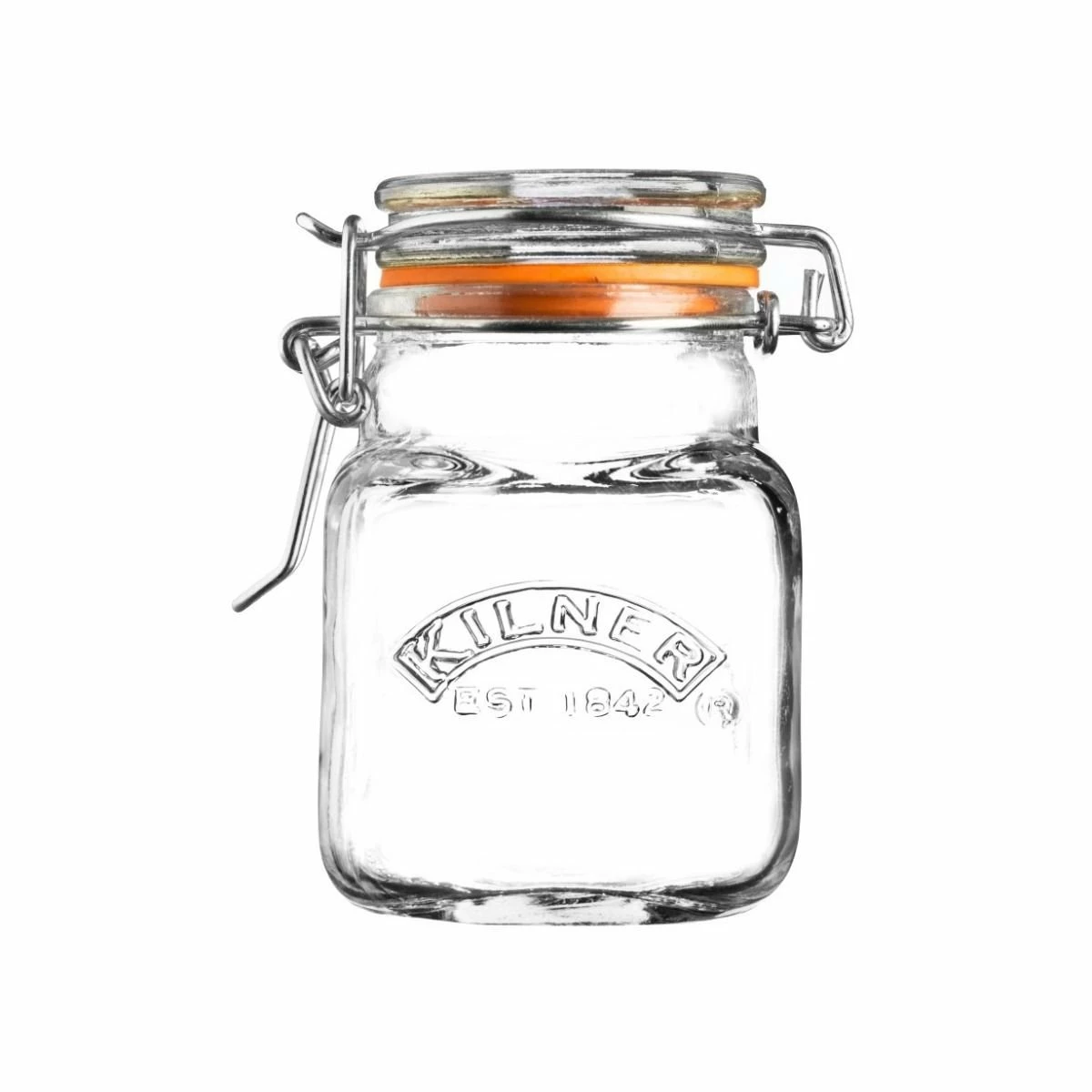 Kilner Swing Top Square Glass Spice Jar | 2.3oz 3 Kilner Swing Top Square Glass Spice Jar | 2.3oz