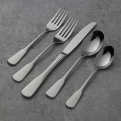 Oneida 18/0 Stainless Steel 45-Piece Flatware Set | Colonial Boston 9 Oneida 18/0 Stainless Steel 45-Piece Flatware Set | Colonial Boston -Le Creuset shop colonialboston45pieceflatwareset servicefor8