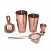 Mercer Barfly 5-Piece Shaker Set | Copper -Le Creuset shop copper5pc1