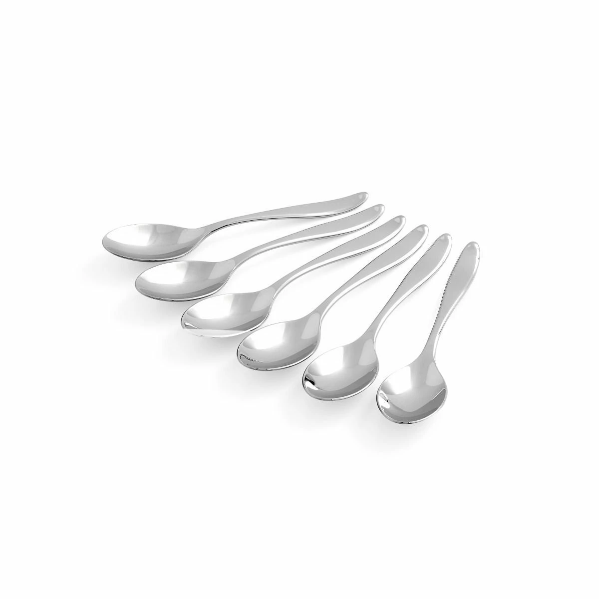 Portmeirion Sophie Conran Dessert/Cocktail Spoons (Set Of 6) | Floret 4 Portmeirion Sophie Conran Dessert/Cocktail Spoons (Set Of 6) | Floret - Image 2