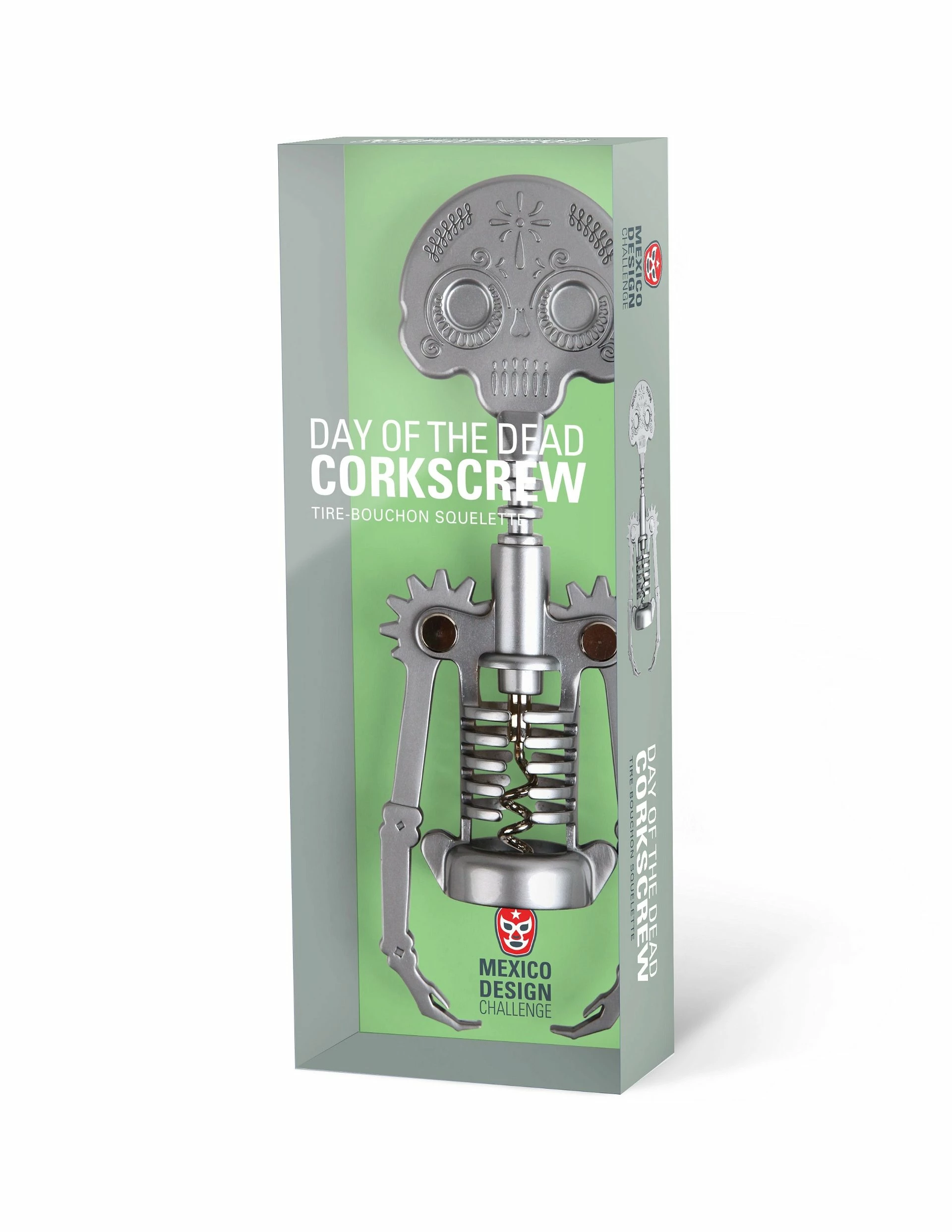 Kikkerland Corkscrew | Day Of The Dead Skull 5 Kikkerland Corkscrew | Day Of The Dead Skull - Image 3