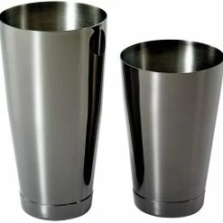 Mercer Barfly Deluxe II Set | Gun Metal Black -Le Creuset shop deluxe 2 shakers