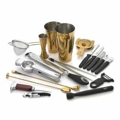 Mercer Barfly Deluxe Set | Gold Plated