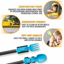 Le Creuset shop -Le Creuset shop dinneractive blue construction utensil set benefits